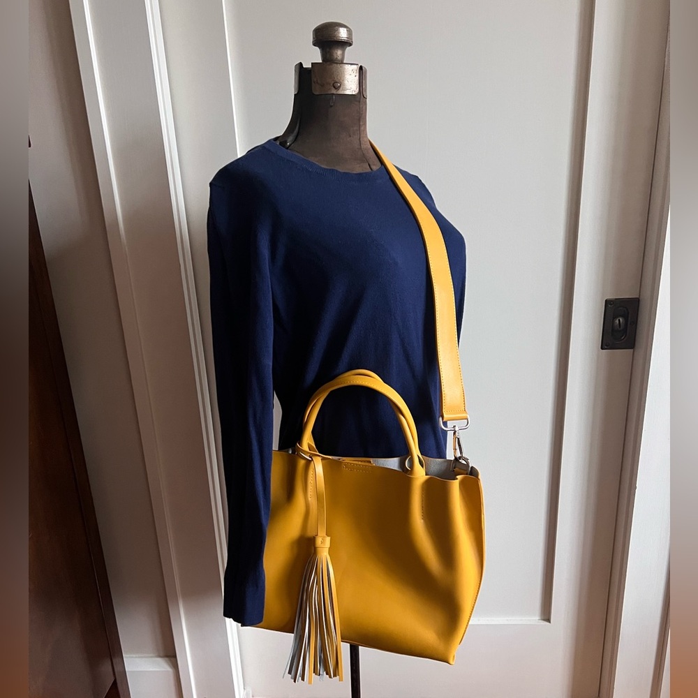 COLAB Vegan Leather Crossbody Purse